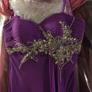 FAVIANA DRESS PURPLE SIZE 4